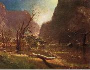 Albert Bierstadt Hetch Hetchy Valley oil painting artist